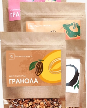 Гранола ассорти упаковка из 4х штук